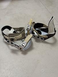 Attacchi snowboard vintage black hole