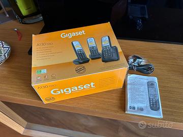 Telefono cordless gigaset A 130trio
