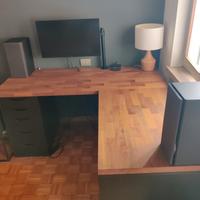 scrivania angolare ikea