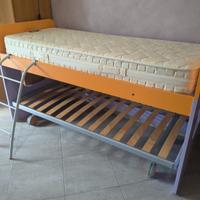 Letto semicastello con letto estraibile+1 materass