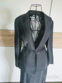 tailleur Ferrè grigio acetato,M Nuovo s