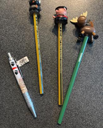 Lotto 3 matite e 1 penna da collezione