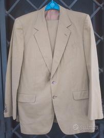 Beltrami Tailleur Blazer uomo tg 52 puro cotone