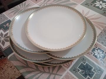 Set 6 piattini dolce ILMENAU 1777 Vintage DDR