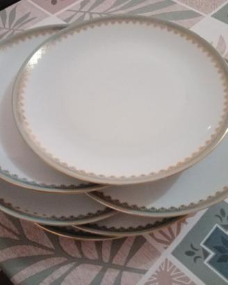 Set 6 piattini dolce ILMENAU 1777 Vintage DDR