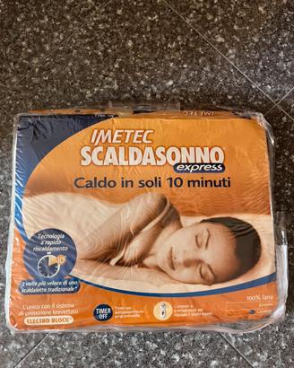 Imetec Scaldasonno Express singolo 100% lana
