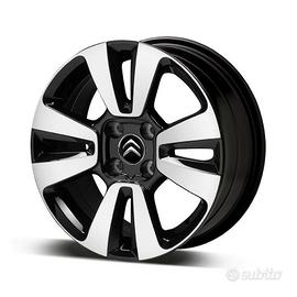 4 Cerchi da 16' in Lega - Citroen - C3 - Yq0006567