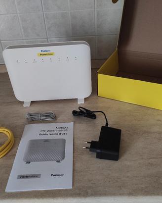 Modem Router Fibra ZTE H6645P Poste Mobile
