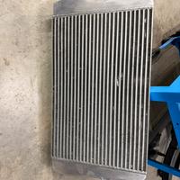 Intercooler artigianale maggiorato alluminio