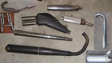 marmitte varie per moto vintage