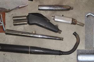 marmitte varie per moto vintage