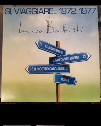 vinile Battisti si viaggiare 72/77 doppio lp