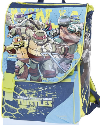 zaino per la scuola tartarughe ninja