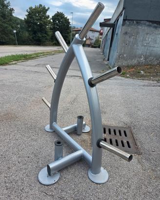 portapacchi e bilancieri tecnnogym mod. silver lux