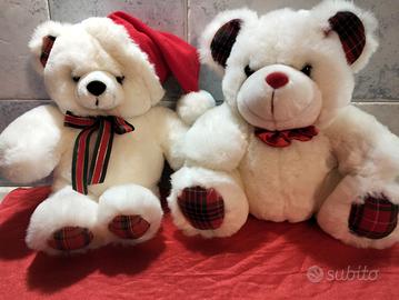 peluches orsacchiotti natalizi