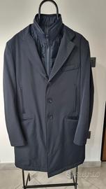 FAY DOUBLE COAT BLU TAGLIA L CAPPOTTO ELEGANTE 