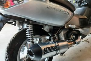 scarico kymco xciting 500 2008 