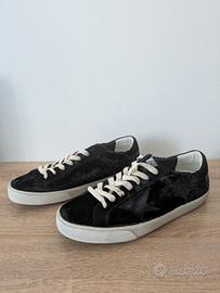 Golden Goose Super-Star - Velluto Nero 44 - NUOVE