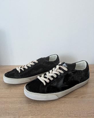 Golden Goose Super-Star - Velluto Nero 44 - NUOVE