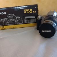 Nikon F55 con Obbiettivo  AF Nikkor 28 - 80 mm