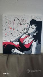 quadro 40x40 cm Margot serie Lupin