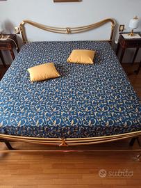 Letto in ottone