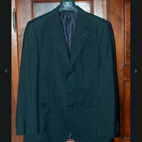 Giacca 3 bottoni nera estiva