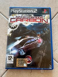Gioco ps2 need for speed carbon ps2