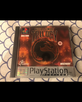 Mortal Kombat Trilogy Playstation 1 ITA Platinum
