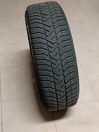 4 ruote da neve (cerchi+gomme) con pochissimi Km