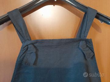 salopette Benetton con maglietta coordinata