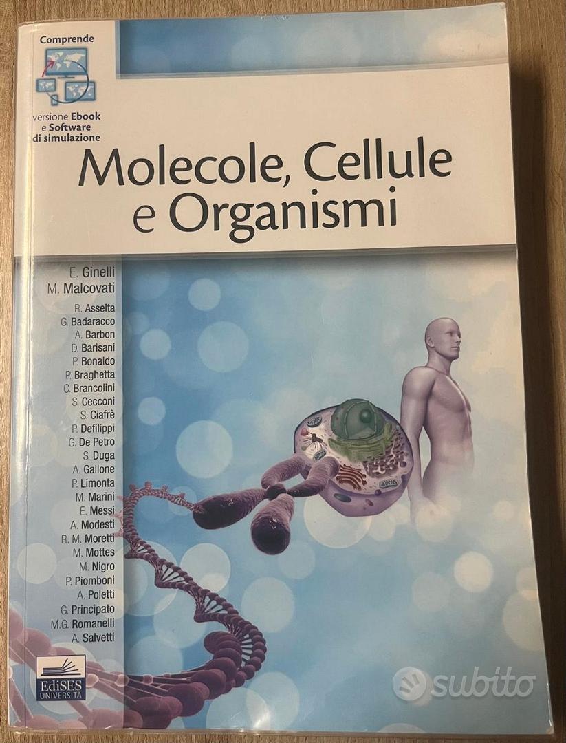 LIBRO MOLECOLE, CELLULE E ORGANISMI - Libri e Riviste In vendita a Milano