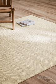 Tappeto Sklum in cotone e iuta 230x160 cm