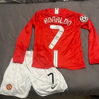 Completo Ronaldo #7 Manchester United - Taglia S
