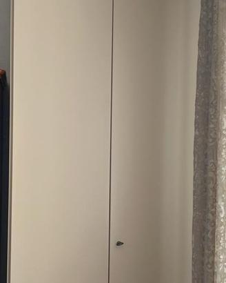 Armadio moderno rovere chiaro 90x60x290 cm