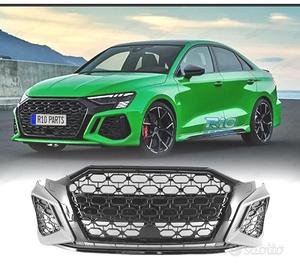 PARAURTI ANTERIORE PER AUDI A3 21- LOOK RS3