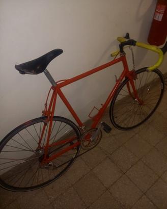 bici da corsa vintage cambio campagnolo 