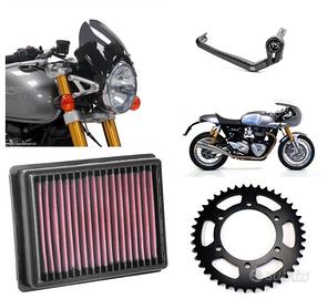 Triumph Thruxton 1200 R Rs plexi disco centralina