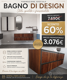 BAGNO COMPLETO ARCOM COME DA FOTO