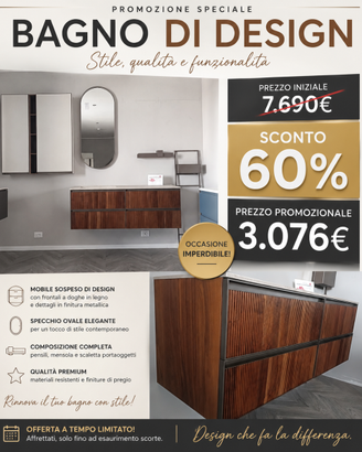 BAGNO COMPLETO ARCOM COME DA FOTO