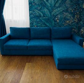 Divano Letto Angolare Dx/Sx (MAISON du MONDE) Blu