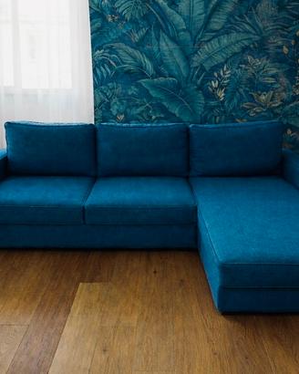 Divano Letto Angolare Dx/Sx (MAISON du MONDE) Blu