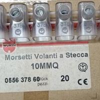 Morsetto volante cappuccio con vite laterale 10mmq