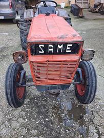 Same delfino 35 con botte 600lt + fresa celli