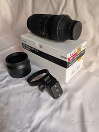 Sigma  100–400mm F5–6.3 DG DN OS  (attacco E mount