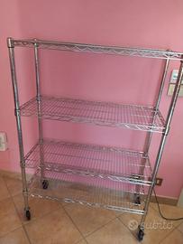 carrello acciaio inox