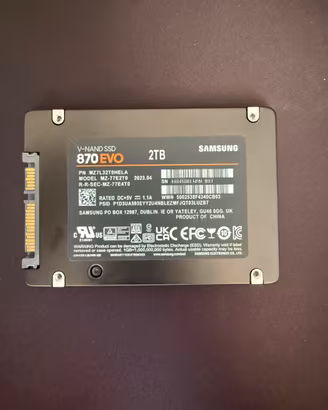 SSD Samsung 870EVO 2TB