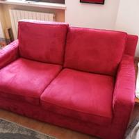 2 Divani in Alcantara bordeaux