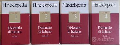 Enciclopedia  Dizionario Italiano 4 volumi