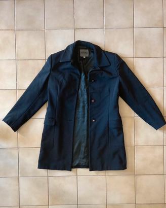 Cappotto nero Versace